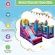 preview thumbnail 9 of 8, Gymax Inflatable Bounce House 5-in-1 Inflatable Bouncer Indoor&Outdoor
