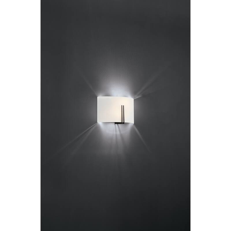 Access Lighting Prong Wide LED Wall Sconce - Matte Black