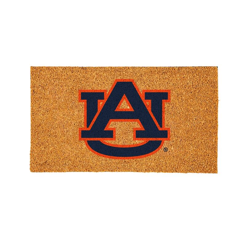 Coir Door Mat, 16"x 28", Auburn University - 28" x 16"