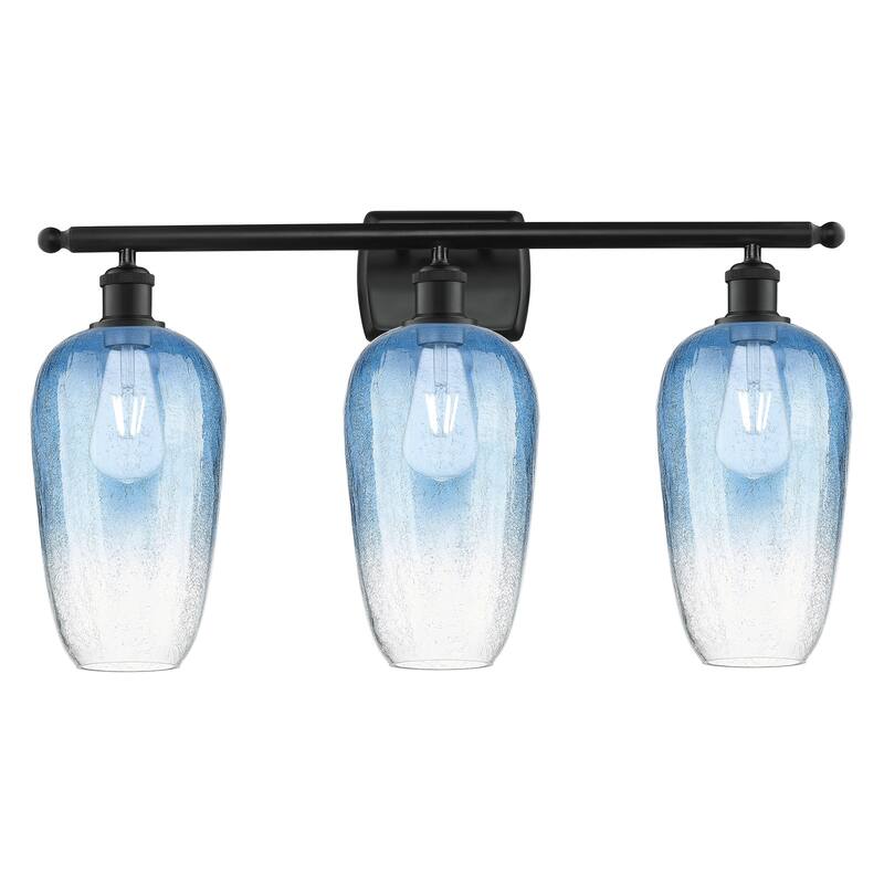 Innovations Lighting Endless Possibilities Ballston - Brookhaven Flute - 3 Light 27" Bath Vanity Light