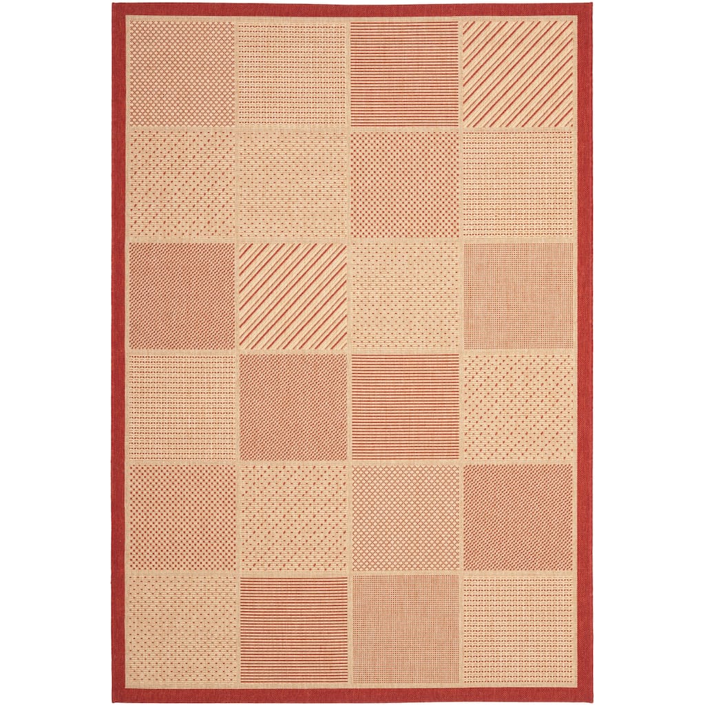 SAFAVIEH Courtyard Marlene Indoor/ Outdoor Waterproof Patio Backyard Rug
