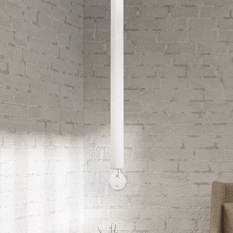 Livex Lighting 1 Light Mini Pendant, 49219-91 - 8.5" Sq. x 56" - 92" Adj. H