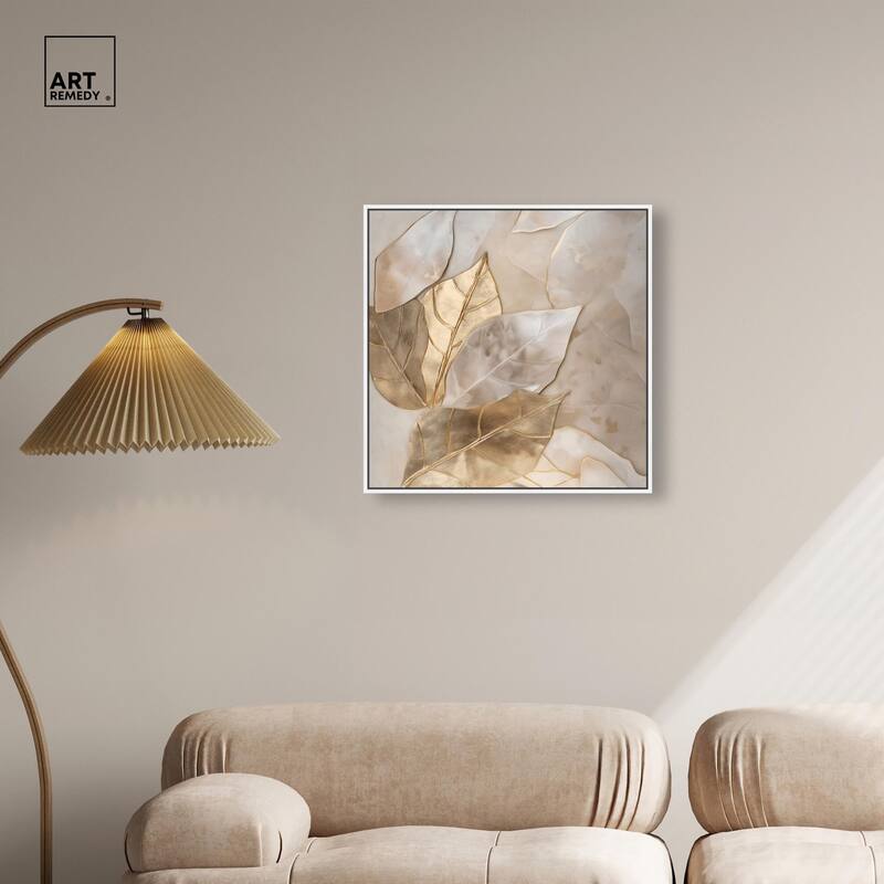Golden Boughs Canvas by Art Remedy
