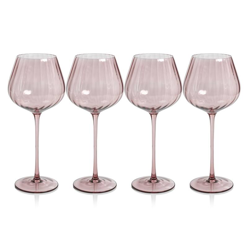 Malden Optic Red Wine Glasses, Set of 4