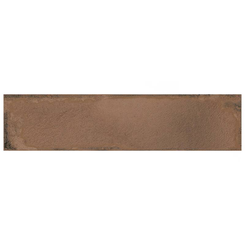 Merola Tile Luca Amber 3-1/8" x 12-3/8" Ceramic Wall Tile
