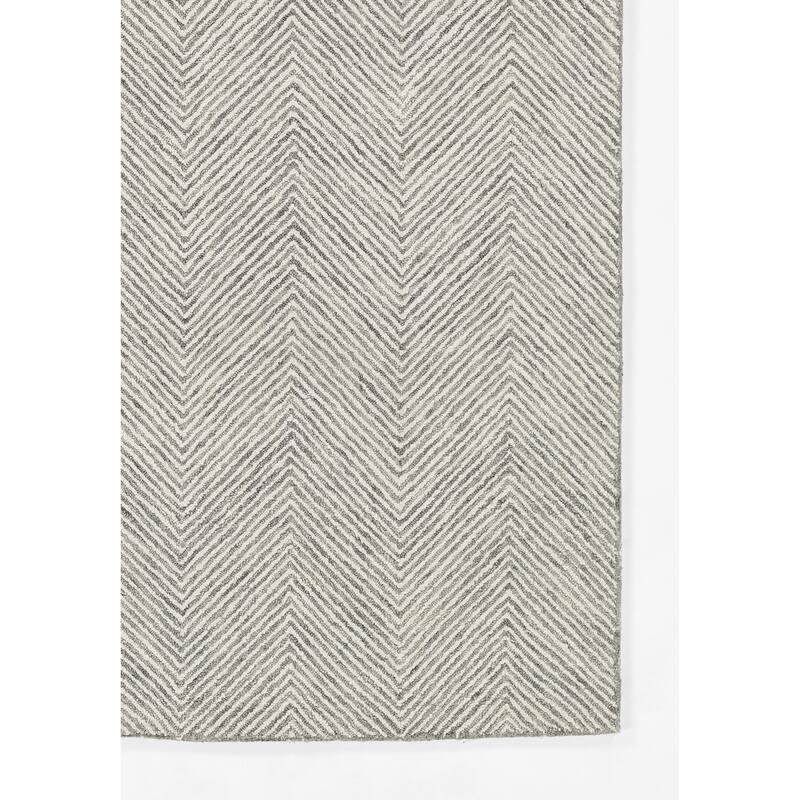 Momeni Charles Hand-tufted Wool Chevron Pattern Area Rug