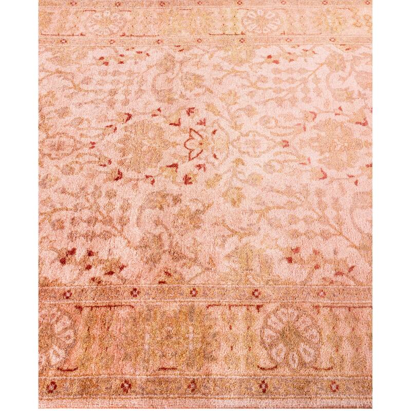 Overdyed One-of-a-Kind Hand-Knotted Area Rug - Beige - 3' 0" x 10' 6"