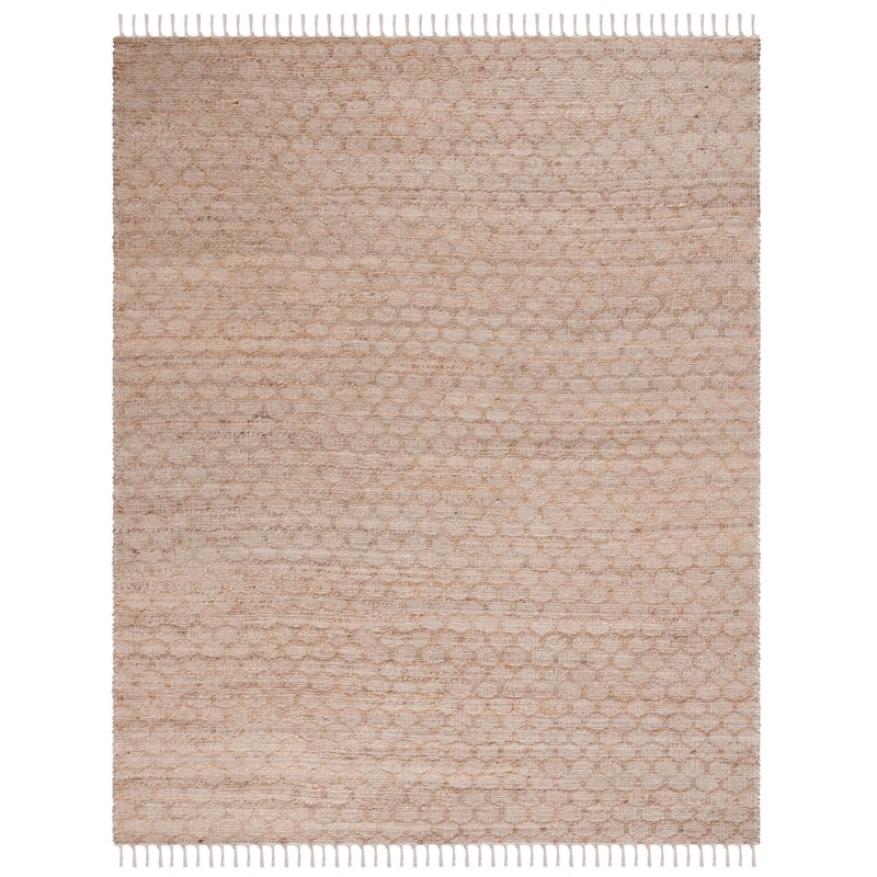 SAFAVIEH Handmade Cape Cod Zorina Coastal Jute Tassel Rug