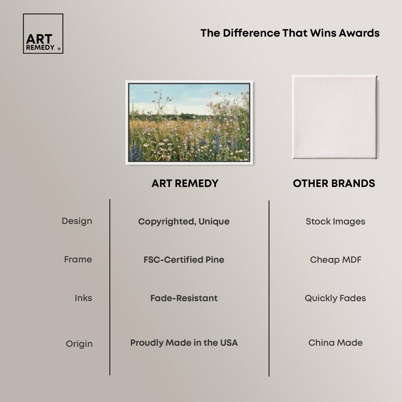 Glimmering Glade Garden II Canvas by Art Remedy