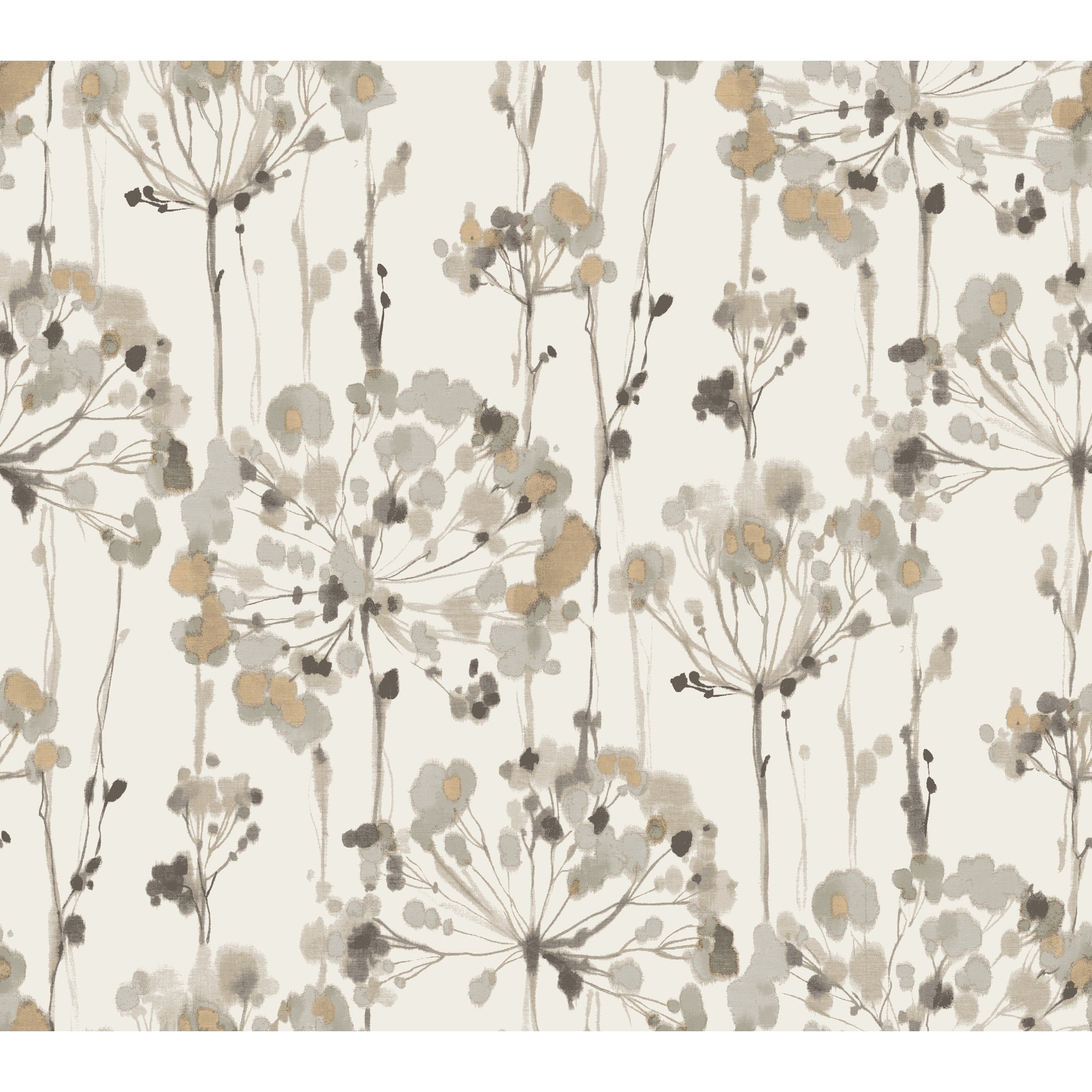 Candice Olson Flourish Beige Wallpaper