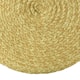 Santa Rosa Woven Jute-look Indoor/ Outdoor Solid Pouf - 18"X18"X12"