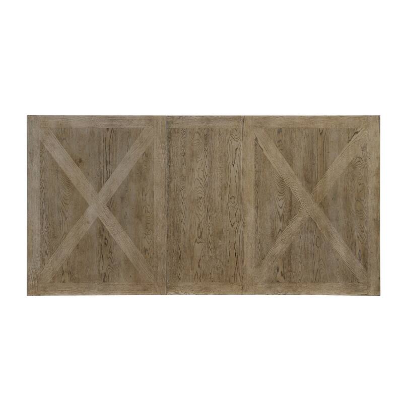 Carbon Loft Lancelot Nailhead 8-piece Driftwood Dining Set