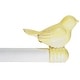 preview thumbnail 9 of 56, Cute Bird Finial Adjustable Decorative Designer Curtain Rod 28"-48" - Bright Yellow