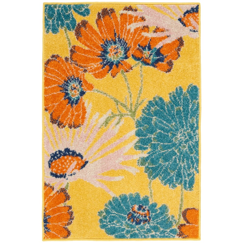 Nourison Allur Botanical Floral Area Rug