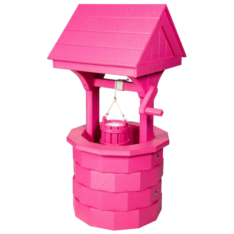 Poly Wishing Well - Pink - Small