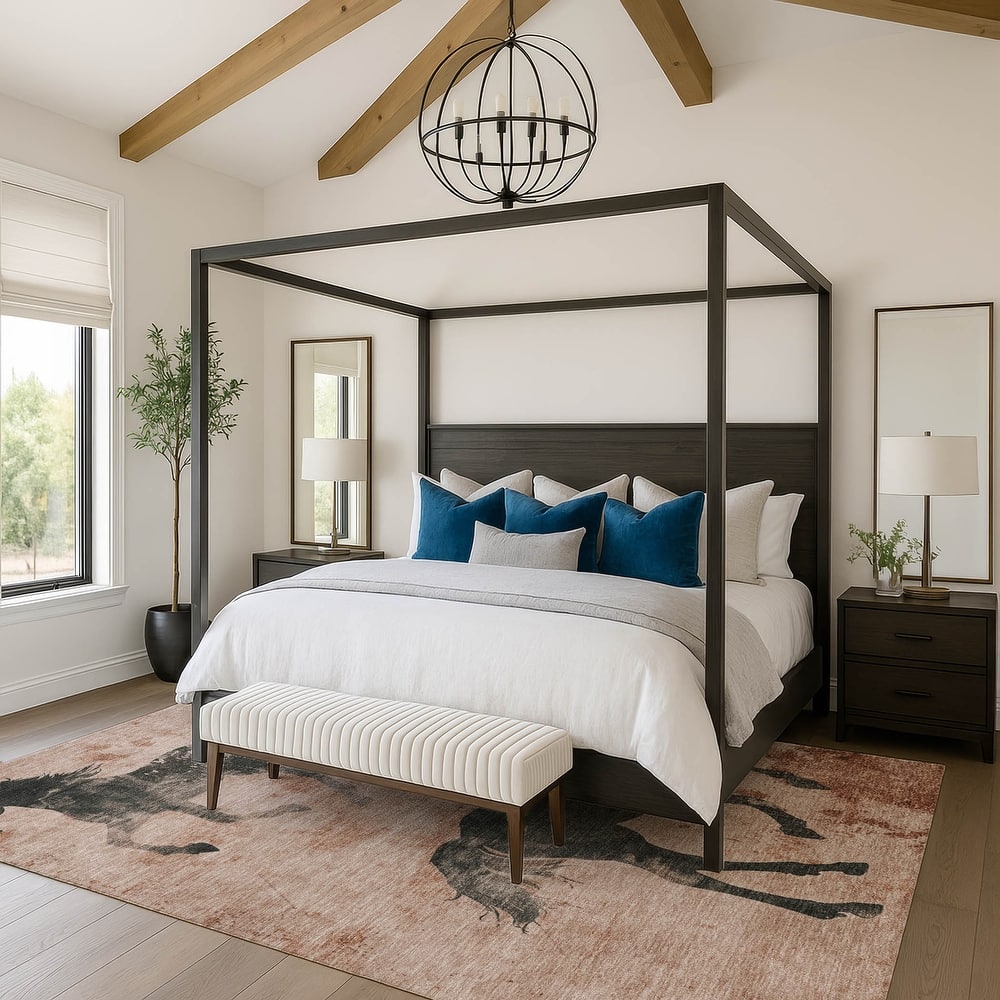 Premium Washable Super Two Horses Mayfield Rug