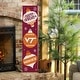 preview thumbnail 11 of 18, 47" Double Sided Seasonal Porch Leaner, Virginia Tech - 47" x 11.25" Christmas