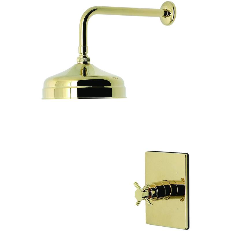 Kingston Brass KB634.DXSO Concord Shower Only Trim Package with 1.8 - Polished Brass