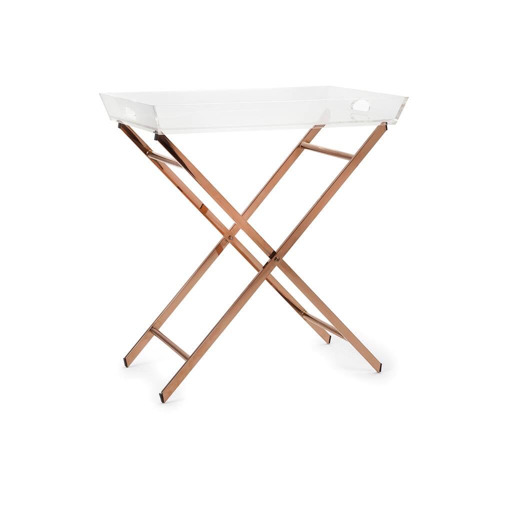 Clinton Acrylic Tray Table