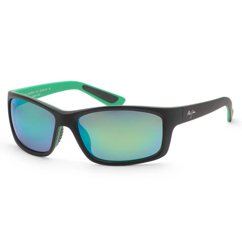 Maui Jim Men's Kanaio Coast 61 mm Black Sunglasses MJ0766S-004