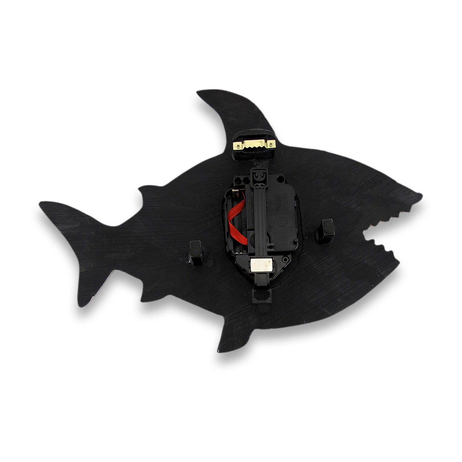 Allen Designs Surf At Risk Imitation Shark Wall Clock With Surfer