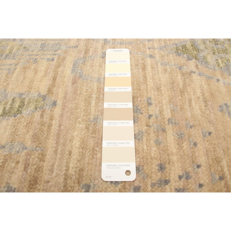 ECARPETGALLERY Hand-knotted Mystique Beige Wool Rug - 2'0 x 2'10
