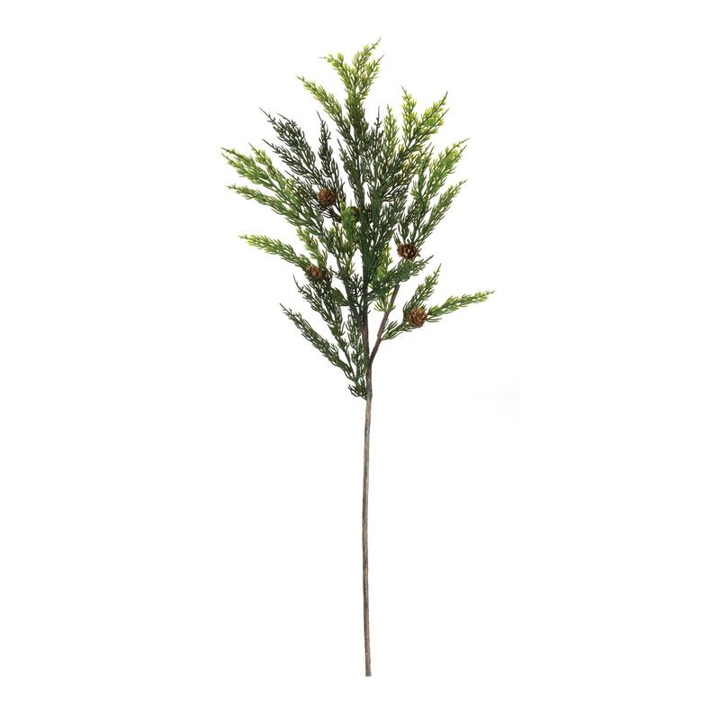 Pine Spray (Set of 6) - Green