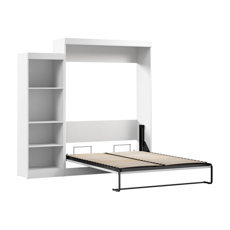 Edge Queen Murphy Bed with Closet Organizer (90W) by Bestar
