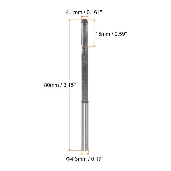 sourcing map Alésoir à mandriner 14,8 mm H7 C1/K30 carbure de précision