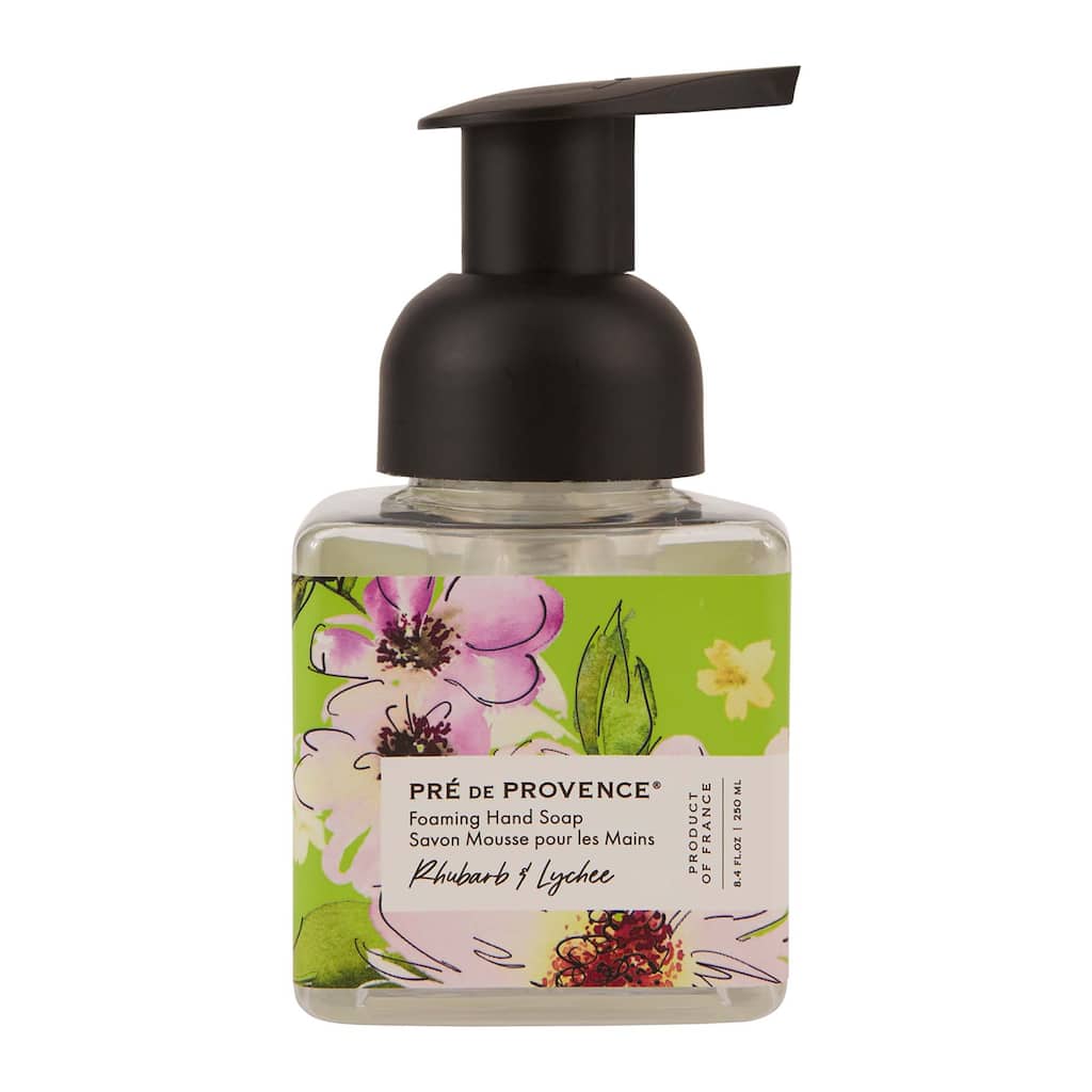 Pre de Provence Le Jardin - Foaming Soap 250Ml- Rhubarb & Lychee