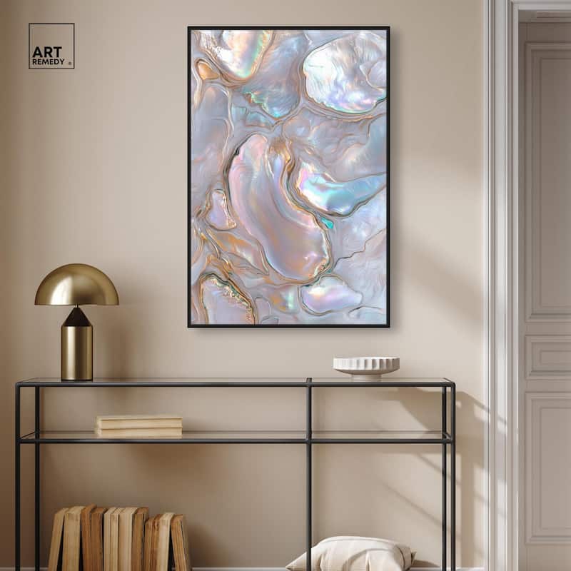 Fluid Preciousness III Canvas by Art Remedy