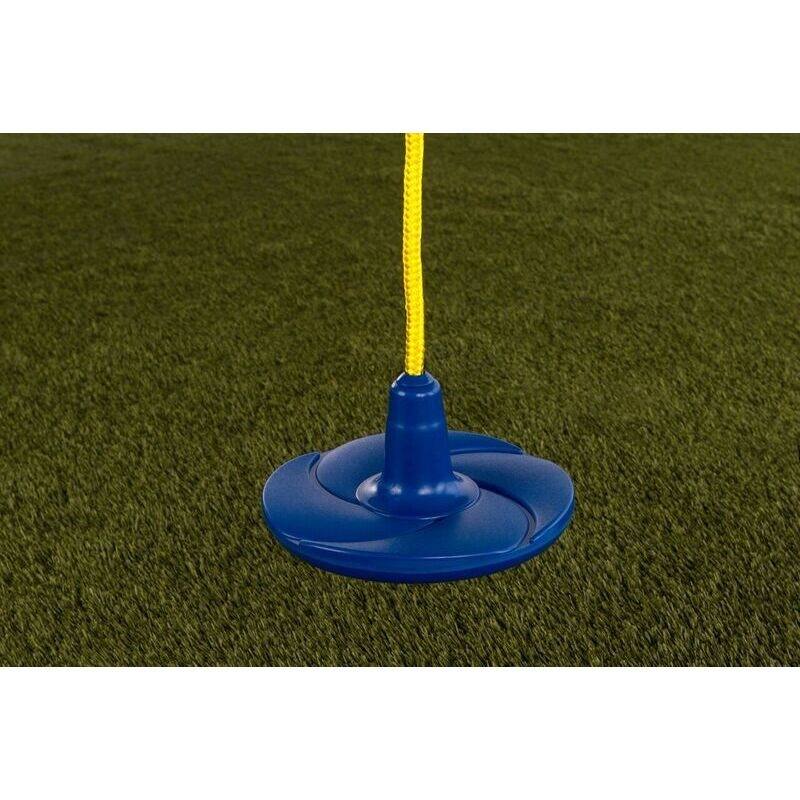 Creative Cedar Designs Disc Swing with Rope - Blue