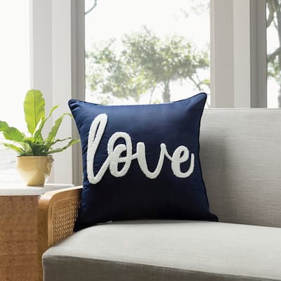 Cottage Icons throw pillow - set of 2
