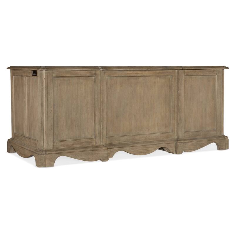Hooker Furniture Work Your Way 72" Wide Wood Veneer 7 Drawer Executive