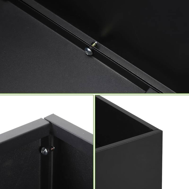 26x26x26 Inch Vertical Garden Planter, Planter Box for Patio, Balcony, Garden Plants