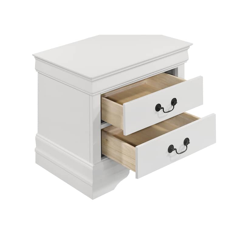 Louis Philippe Bedroom Set White