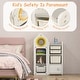 preview thumbnail 7 of 6, Gymax Kids Toy Storage Organizer Multipurpose Bookshelf w/ Cabinets &