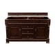 preview thumbnail 5 of 34, James Martin Vanities Brookfield 60" Double Vanity, Burnished Mahogany