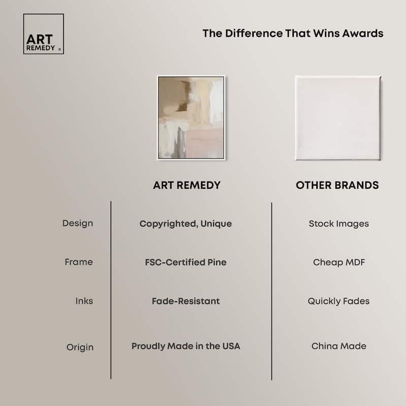 Subtle Earth Tones II Canvas by Art Remedy