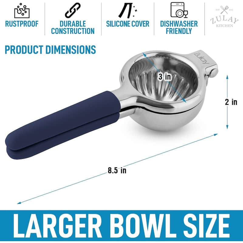 Premium Heavy Duty Lemon Squeezer Stainless Steel