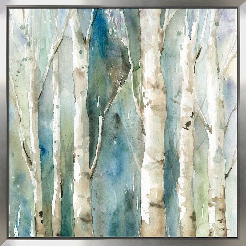 "River Birch I" by Carol Robinson Print on Floating Canvas