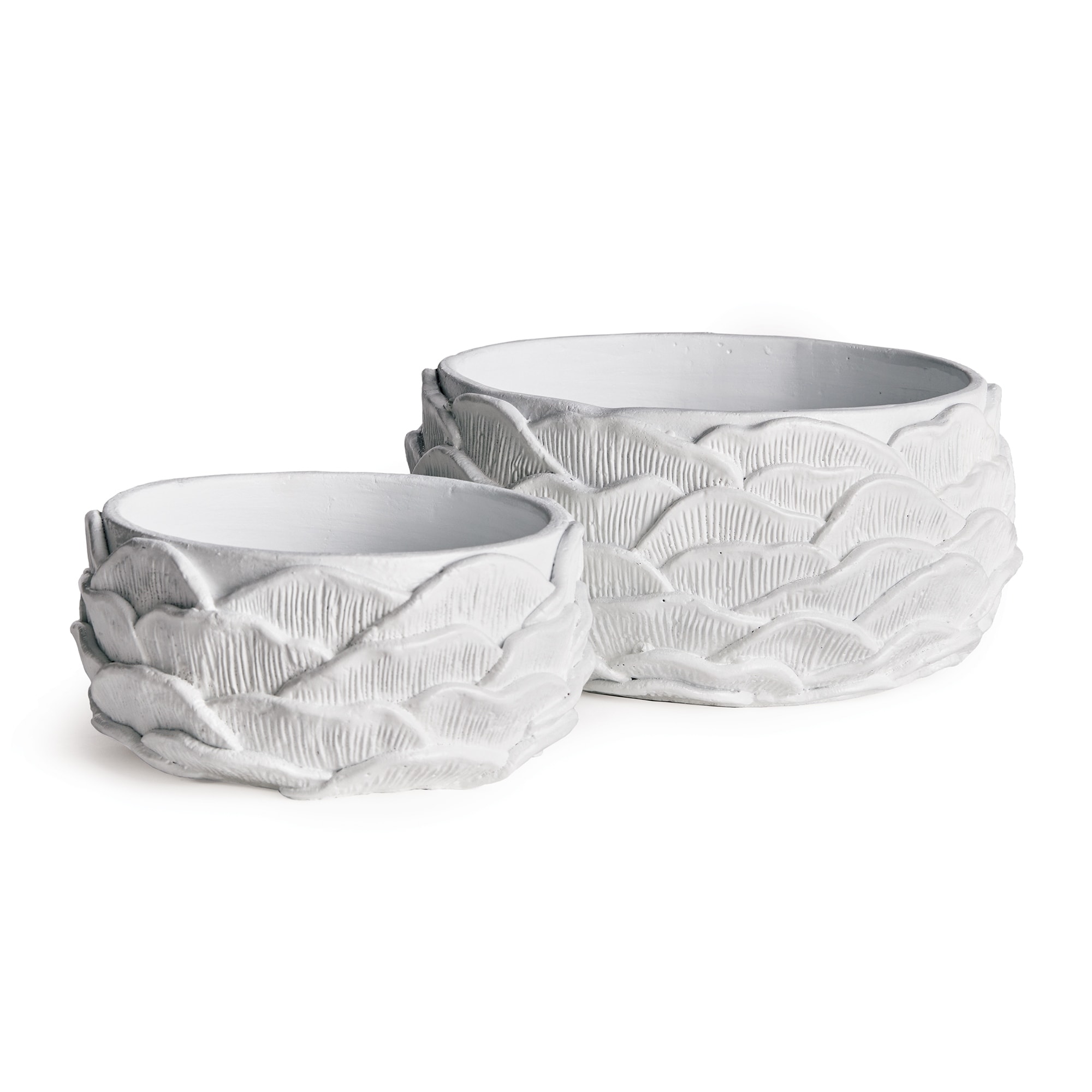 Ashika Low Pots Set of 2