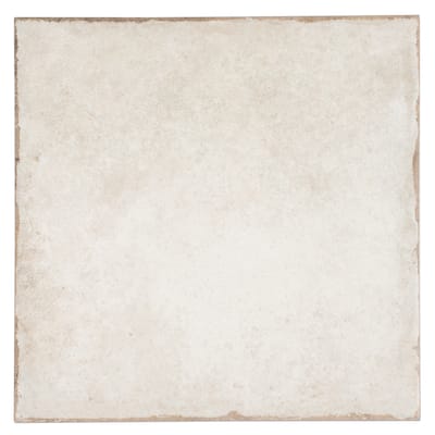 Faenza 8x8 Chalk White Porcelain Square Wall and Floor Tile (6.46 sq ft/case) - 15 Pack