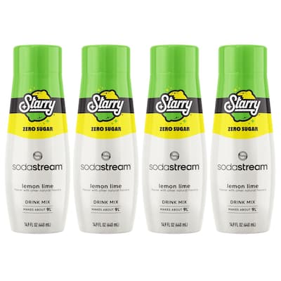 SodaStream® Starry® Zero Sugar Drink Mix 4-Pack