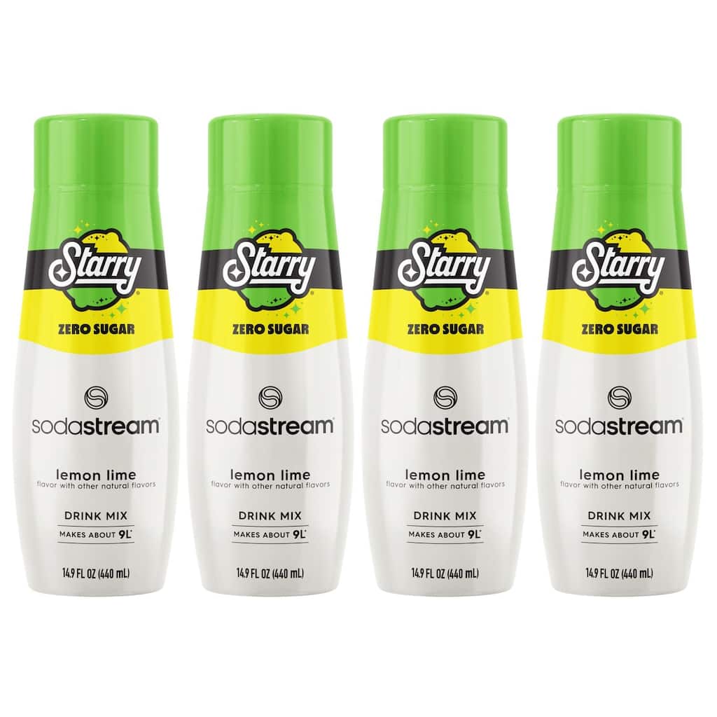SodaStream® Starry® Zero Sugar Drink Mix 4-Pack