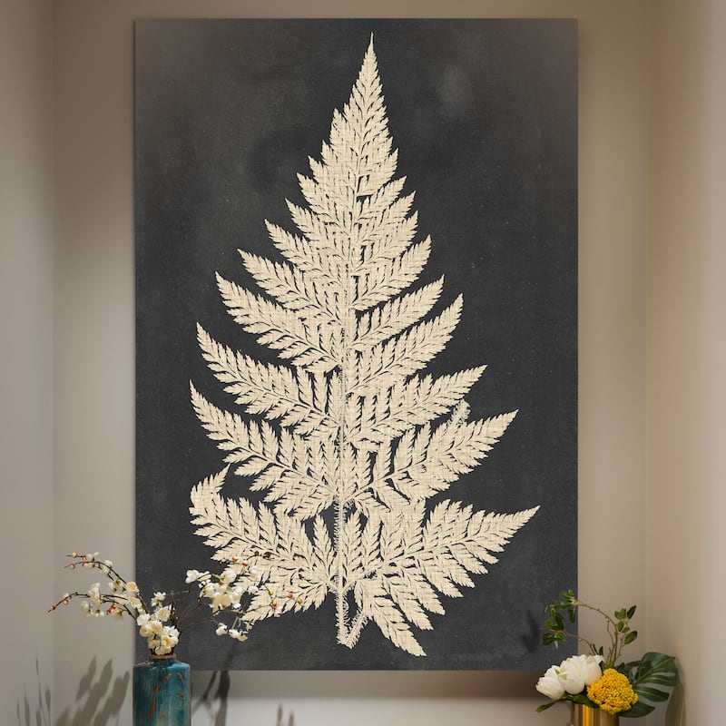 Linen Fern I -Premium Gallery Wrapped Canvas
