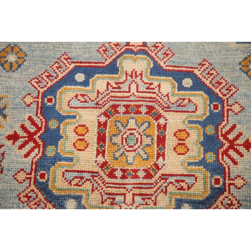 Kazak Oriental Area Rug Handmade Bedroom Wool Carpet - 6'9" x 9'9"