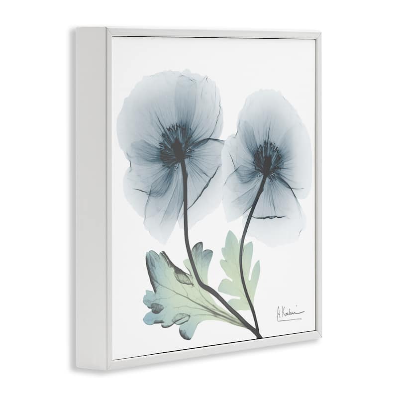Stupell Sapphire Florals Duo Framed Giclee Art Design By Albert Koetsier