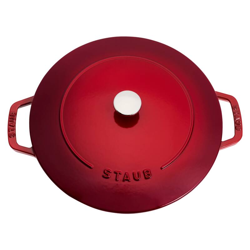 Staub Cast Iron Essential French Oven, Dutch Oven, 5-quart, serves 5-6, Made in France - 5-qt