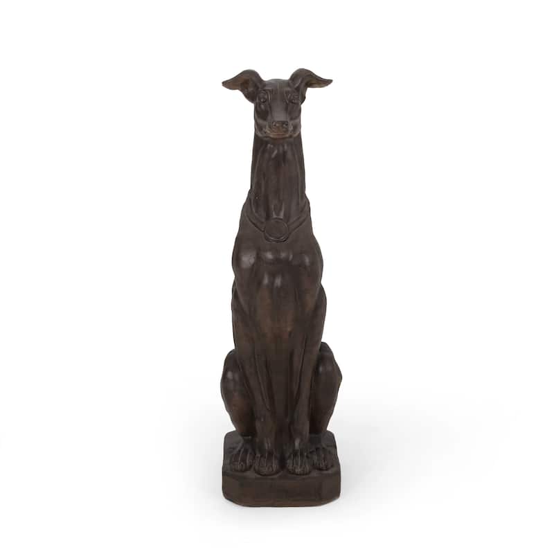 Brandbury Greyhound Dog Statue by Christopher Knight Home